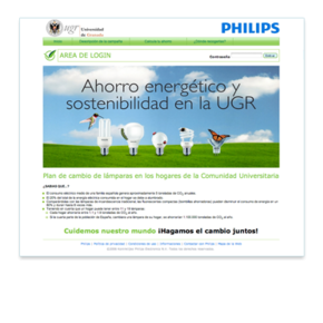 Ahorro energético UGR - Philips